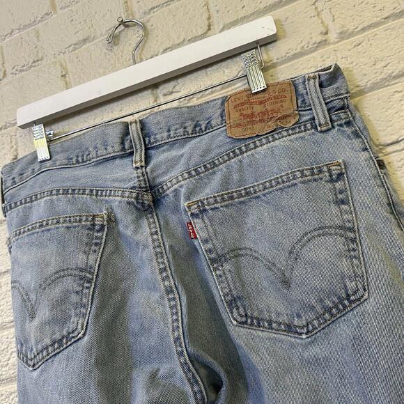 Levi's Mens 505 Regular Fit Straight Jeans Tag‎ 34x34 (Actual 34x33) - Picture 1 of 4
